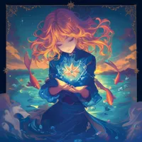 Nástěnný kalendář poznámkový 2027 Notique Anime Zodiac, 30 x 30 cm (4)
