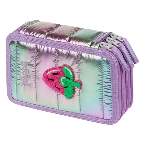 Školní penál třípatrový Baagl Lavender