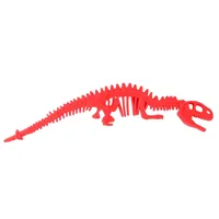 Antistresový mačkací náramek dinosaurus 22 cm - mix barev (2)