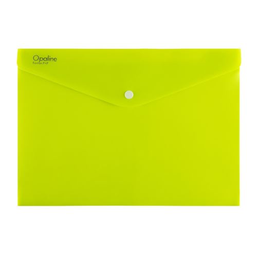 Obálka s drukem A4 psaníčko Opaline - zelená limetka