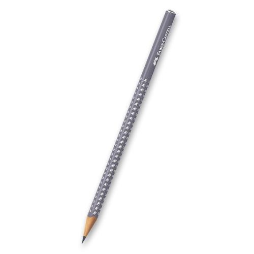 Grafitová tužka Faber-Castell Sparkle - perleťová šedá
