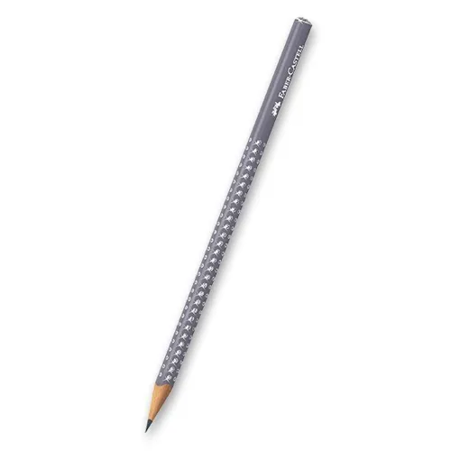 Grafitová tužka Faber-Castell Sparkle - perleťová šedá