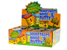 Putty King hmota s obličejem prdící - mix motivů a barev (2)