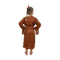 Dětský kostým Indiánka s čelenkou, vel. M (3)
