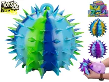 Míček Toys&amp;Trends gigantický strečový 18 cm s bodlinami - mix barev