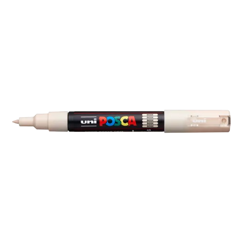 Dekorační popisovač Posca PC-1M, béžová (45), 0,7 - 1,0 mm