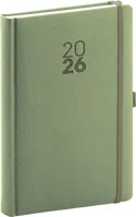 Denní diář 2026 NOTIQUE A5 - Diamante olivový, 15 x 21 cm Denní diář 2026 NOTIQUE A5 - Diamante olivový, 15 x 21 cm