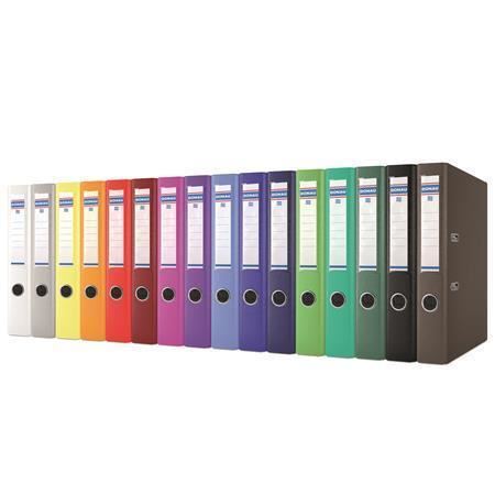 Pákový pořadač "Rainbow", sv.zelená, 50 mm, A4, PP/karton, DONAU