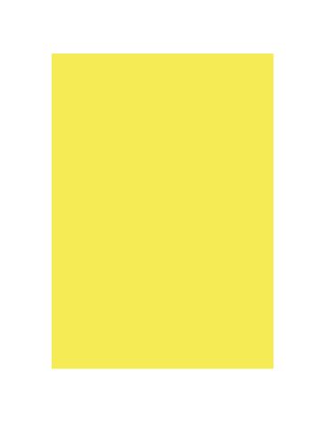 Barevný karton jednostranný 48 x 68 cm, 400 g/m2 - světle žlutý