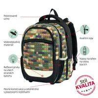Školní batoh STIL (Helma) Junior - Cubes (11)