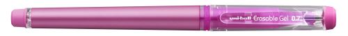 Gumovací pero s víčkem UNI UF-222-07, růžové