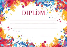 Diplom A4 - Barvy