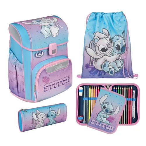 Školní batohový set 5dílný Karton P+P Stitch