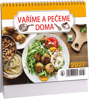 Levně Stolní kalendář mini 2027 Aria Vaříme a pečeme doma