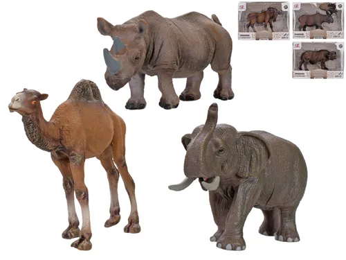Zvířátko safari 11–13 cm - mix motivů