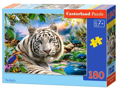Puzzle Castorland 180 dílků - Bílý tygr
