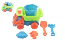 Auto na písek s doplňky 16 cm - mix barev