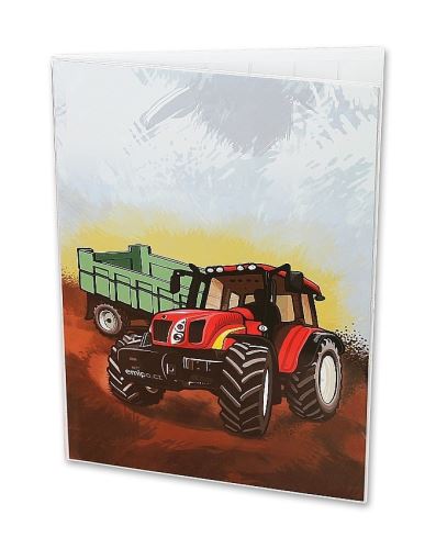 Desky na abecedu Emipo Traktor