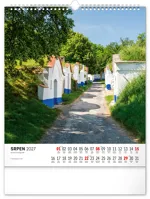 Nástěnný kalendář 2027 Notique Toulky moravskou krajinou, 30 x 34 cm (8)