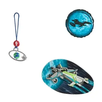 Sada magnetických obrázků Step by Step MAGIC MAGS - Space Craft Spike