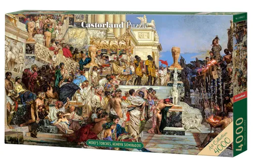 Puzzle Art Collection 4000 dílků - Nero's Torches, H. Siemiradzki