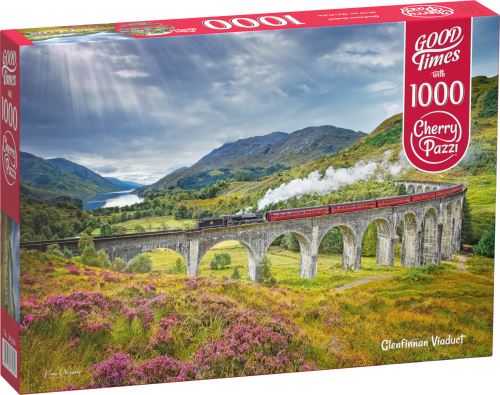 Puzzle Cherry Pazzi 1000 dílků - Glenfinnan Viaduct