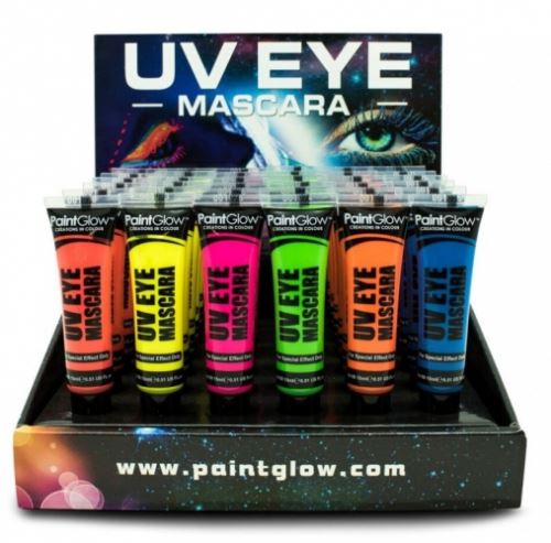 Řasenky Neon UV 15 ml - mix barev - cena za 1ks