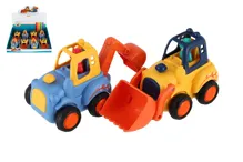 Stavební auto 12–14 cm na setrvačník - mix motivů