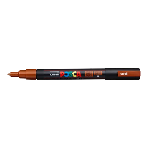Dekorační popisovač Posca PC-3M, 0,9 - 1,3 mm, bronzová (42)