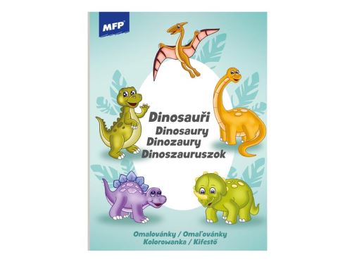 Omalovánky MFP A4 Dinosauři 2