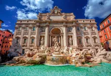 Puzzle Castorland 1500 dílků - The Trevi Fountain (1)