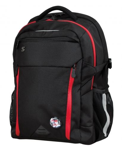 Studentský batoh STIL - Black & Red