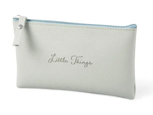 Etue plochá MFP Gifty Little Things 21x8 cm šedozelená