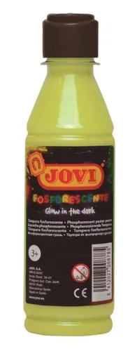Temperová barva JOVI neonová 250ml - žlutá