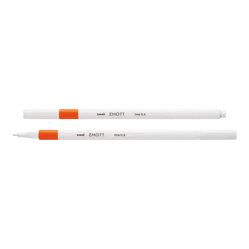 EMOTT fine liner, 0,4 mm, oranžový