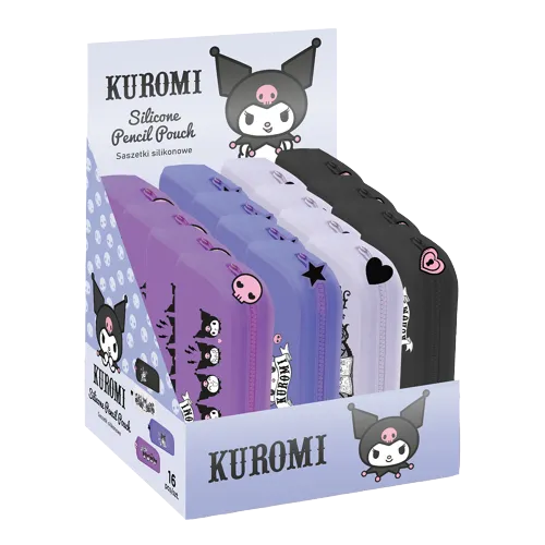Pouzdro silikonové Colorino Kuromi, mix barev