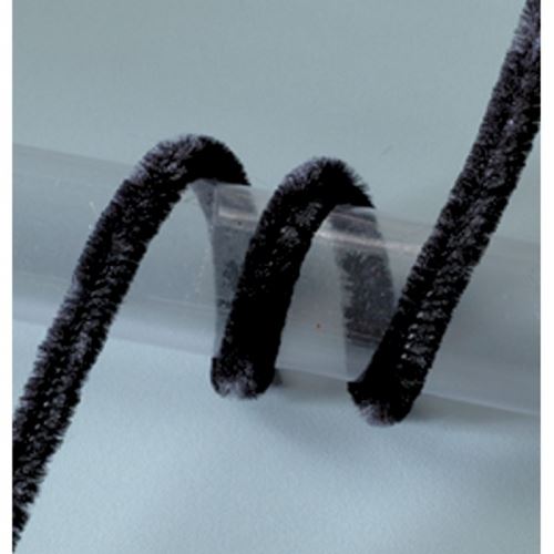 Chlupaté modelovací dráty (10ks) - černé