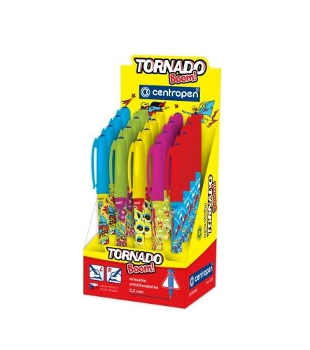 Školní roller Centropen 2675 Tornado Boom - mix barev