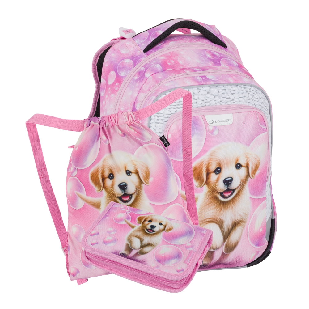 Levně Školní set 3-dílný Lumi 26 A Pejsek - Bagmaster