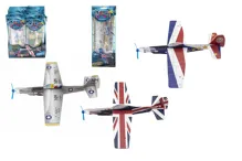 Letadlo házecí pěnové model 24 cm - mix barev