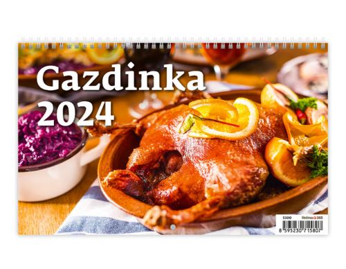Slovenský stolový kalendár Helma 2024 - Gazdinka