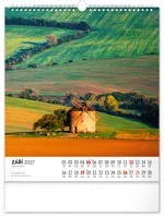 Nástěnný kalendář 2027 Notique Toulky moravskou krajinou, 30 x 34 cm (9)