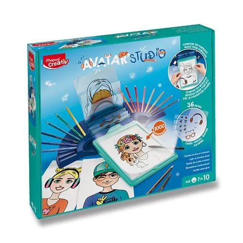 Sada Maped Creativ - Tabulka s podsvícením Avatar Studio