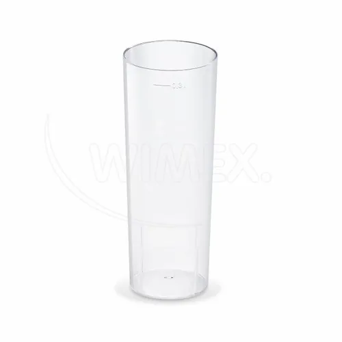 Kelímek krystal PS Longdrink Ø59mm 2cl/4cl/0,3L, 10 ks