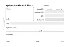 Výdajový pokladní doklad A6 (1)