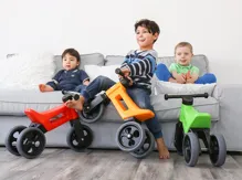 Odrážedlo Funny Wheels Rider Sport 2v1 zelené, krabice (9)
