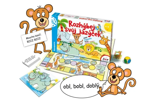 Společenská hra Rozhýbej svůj jazýček
