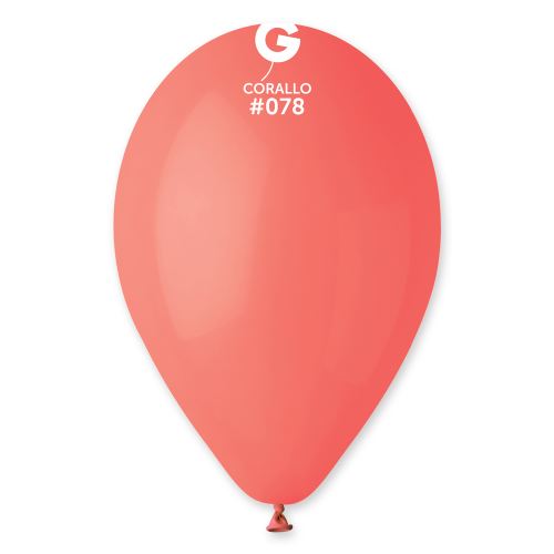 Balónek nafukovací průměr 26cm – pastelová korálová