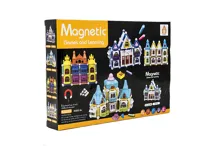 Magnetická stavebnice domeček, 75 ks (1)