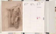Týdenní diář 2027 Notique magnetický Michelangelo 11 x 16 cm (8)